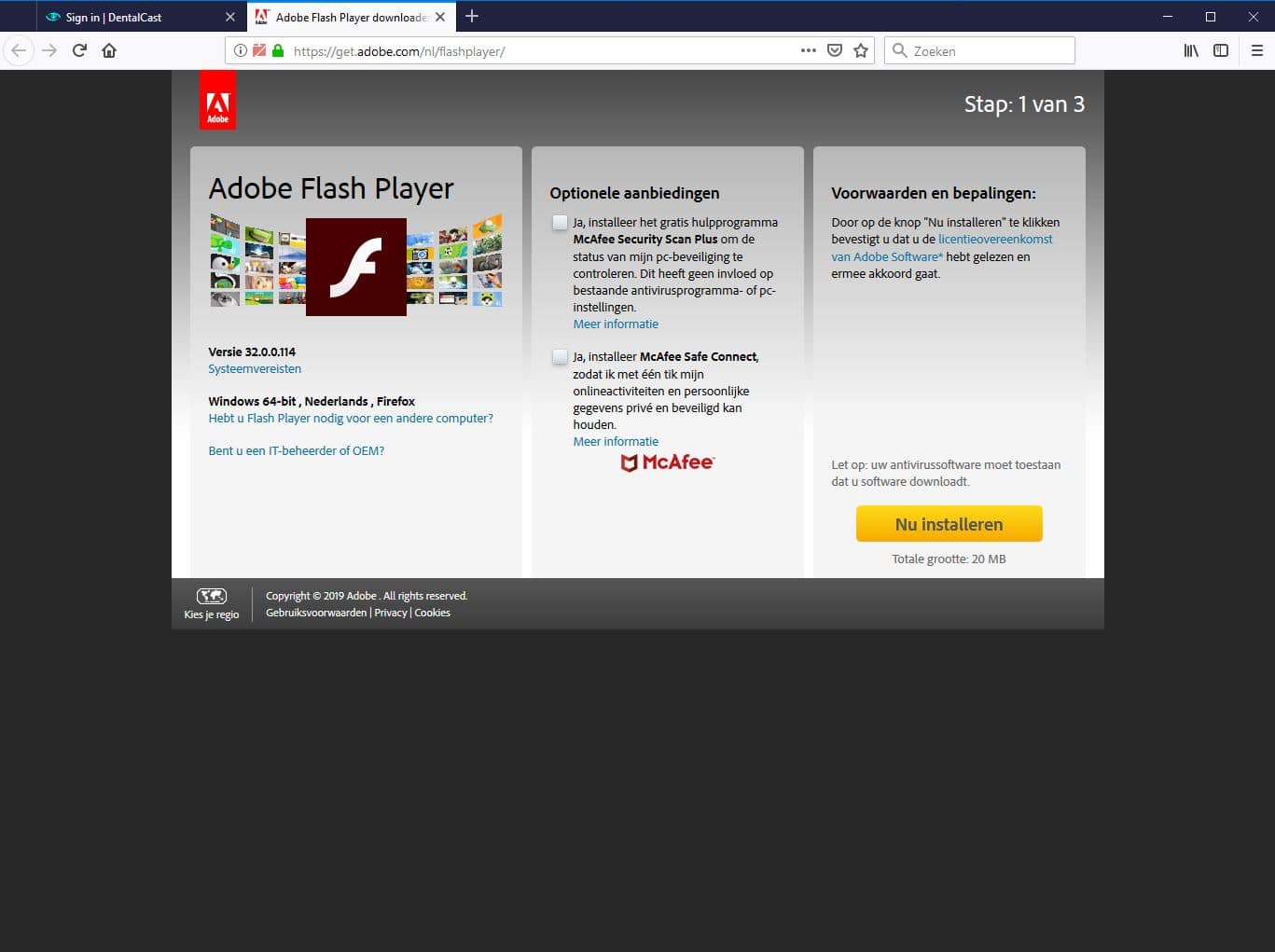 Plugin bijwerken Adobe
